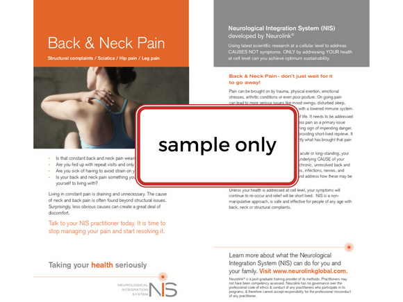 NIS Information Brochures