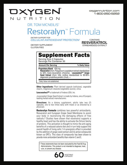 Restoralyn Antioxidant (NZD incl GST - Trade NZ)